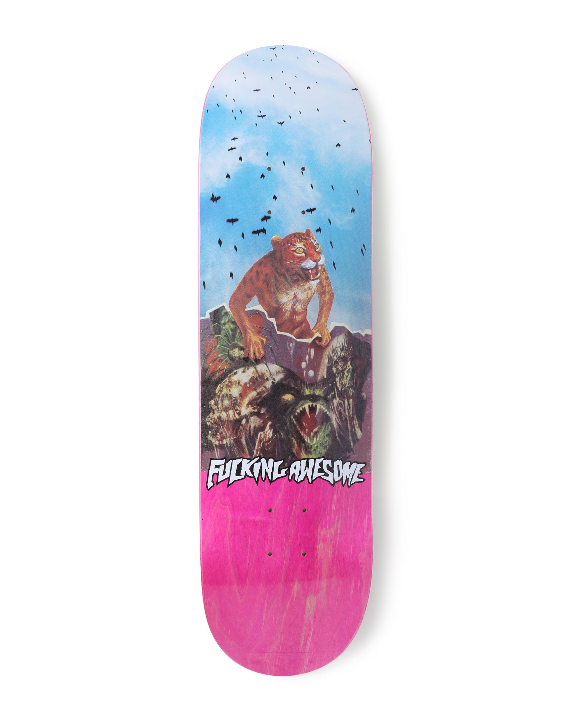 Cheetah Man skateboard deck by FUCKING AWESOME