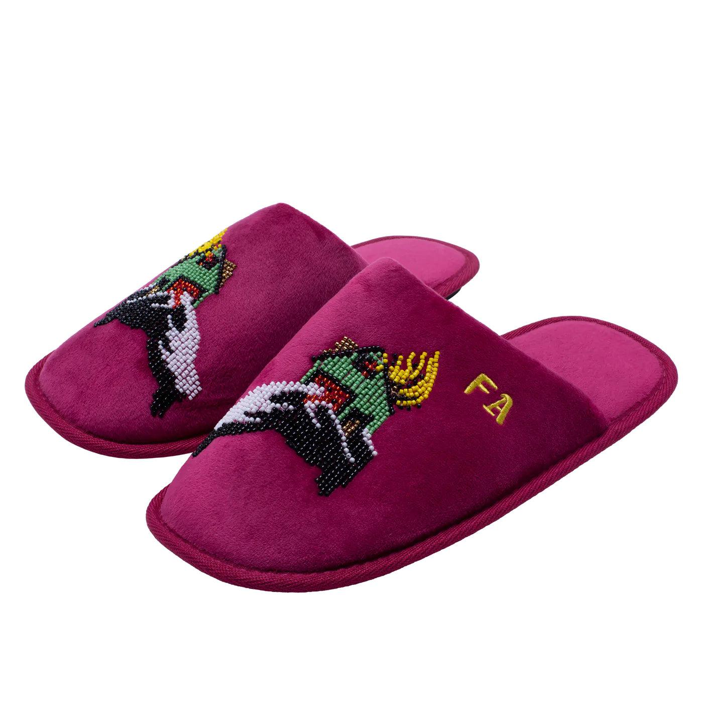 FUCKING AWESOME - Fa House Slippers - (Red) by FUCKING AWESOME