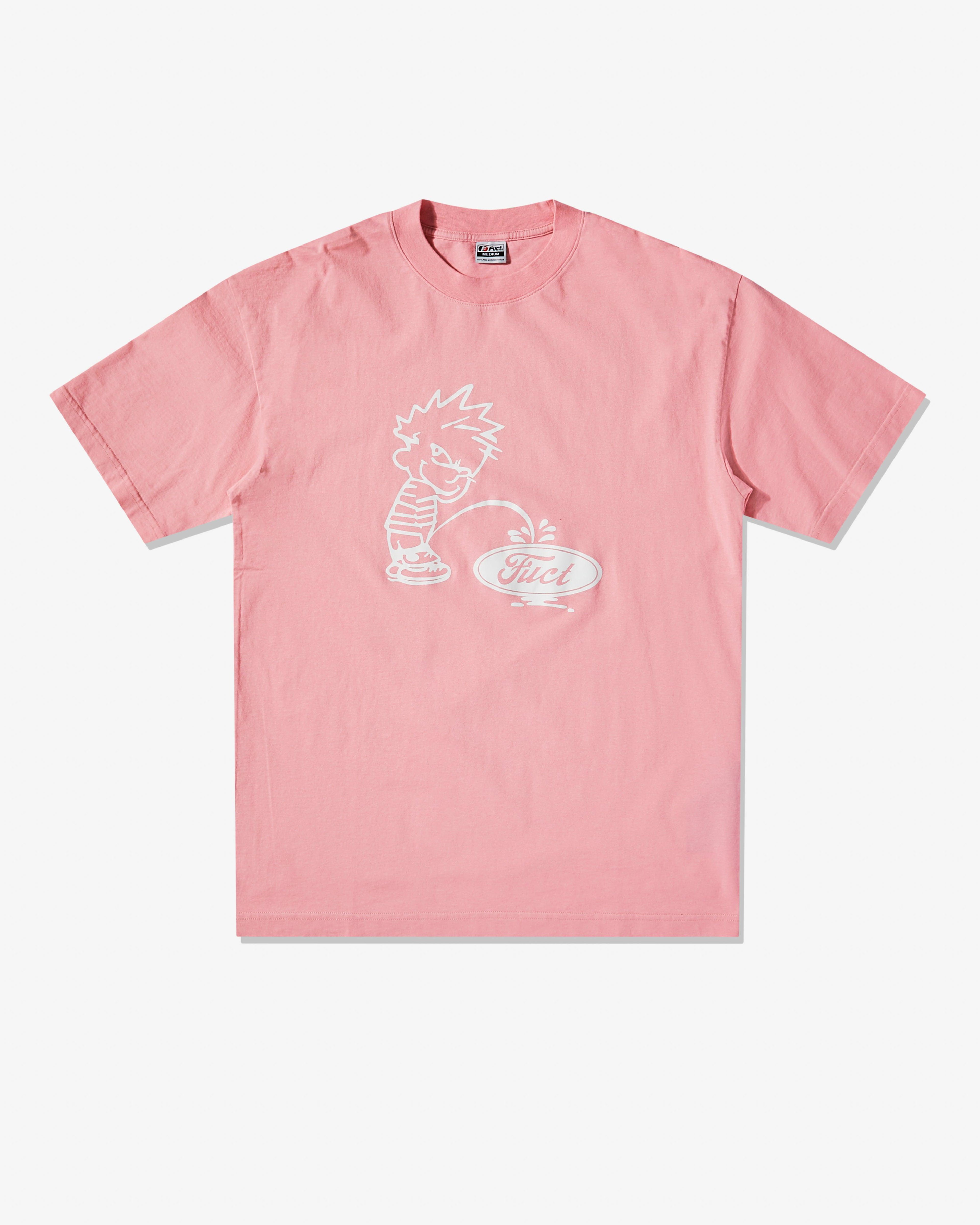 Fuct - Men’s DSM Exclusive Pee Boy T-Shirt - (Light Pink) by FUCT