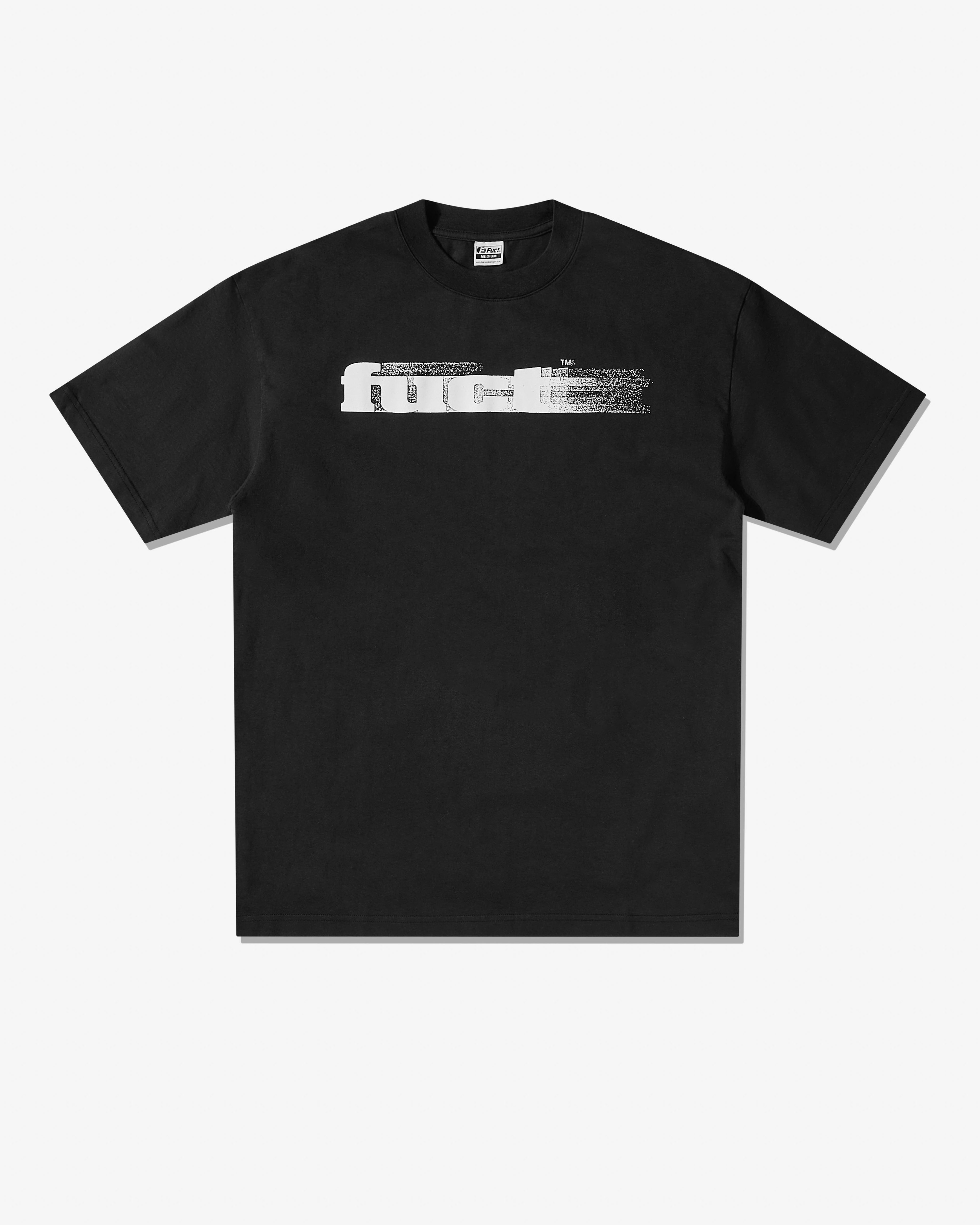 Fuct - Men’s OG Blurred Logo T-Shirt - (Black) by FUCT