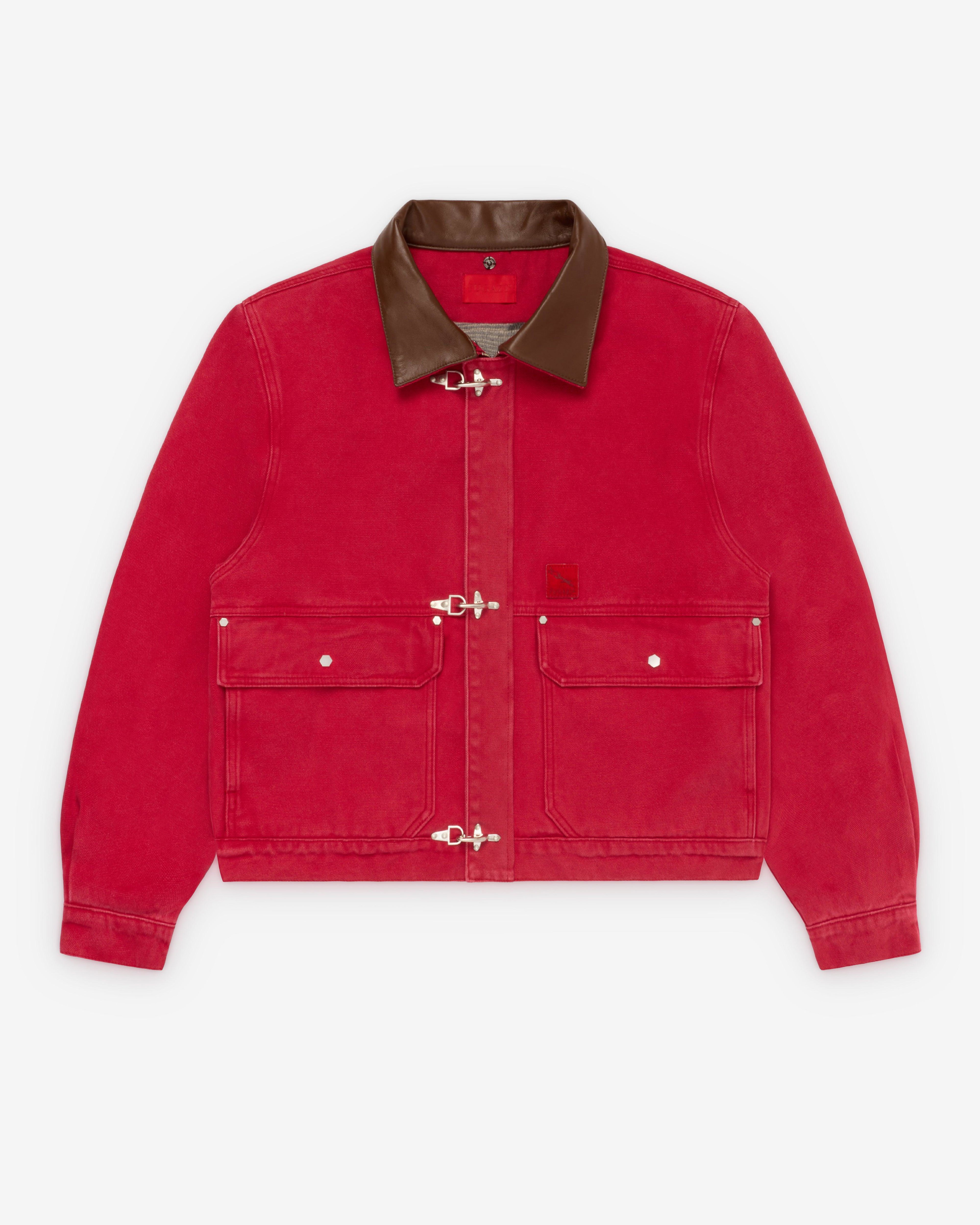 Fugazi - Men's Firestorm Jacket - (Red) by FUGAZI