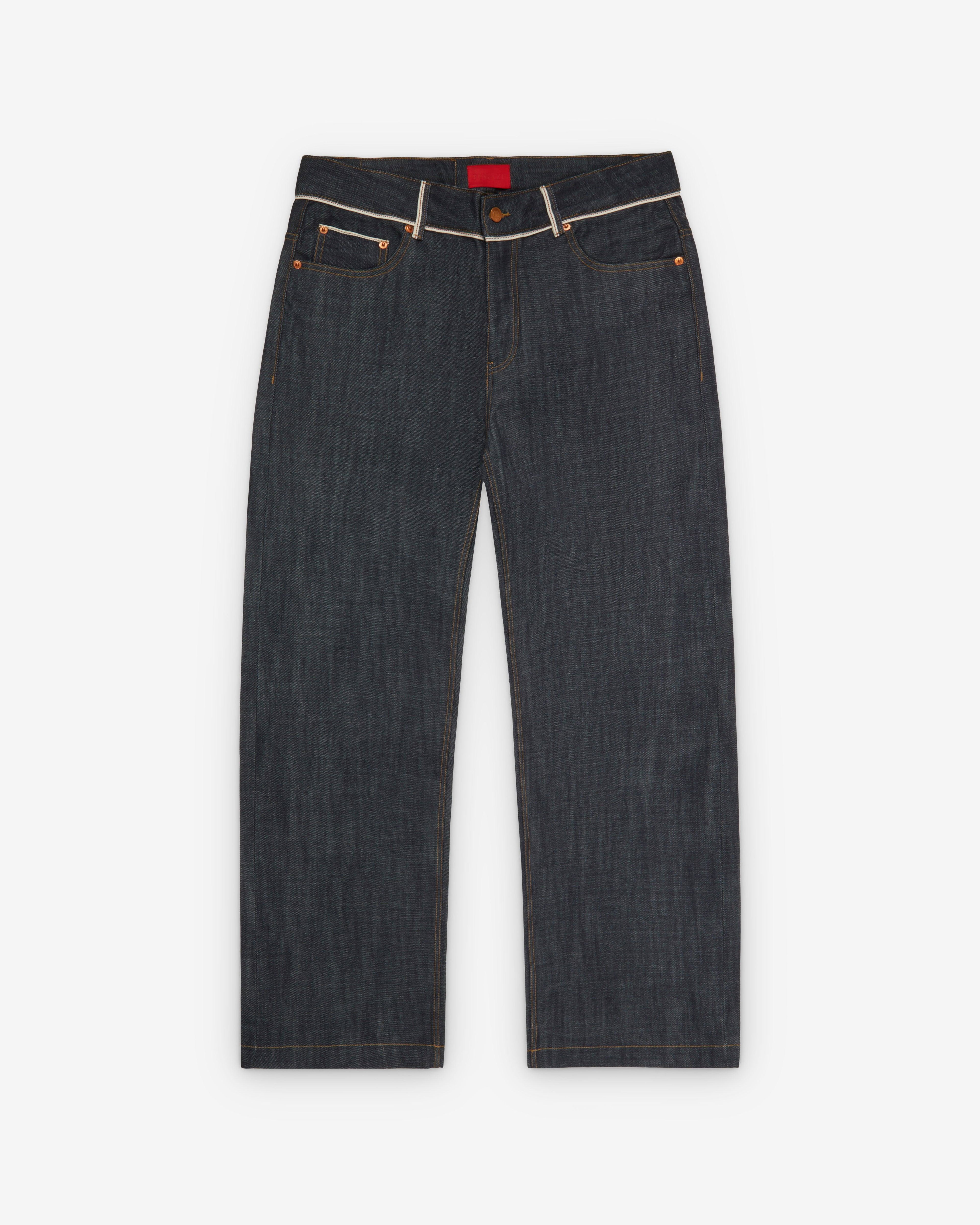 Fugazi - Men's More Selfish Jeans - (Indigo) by FUGAZI