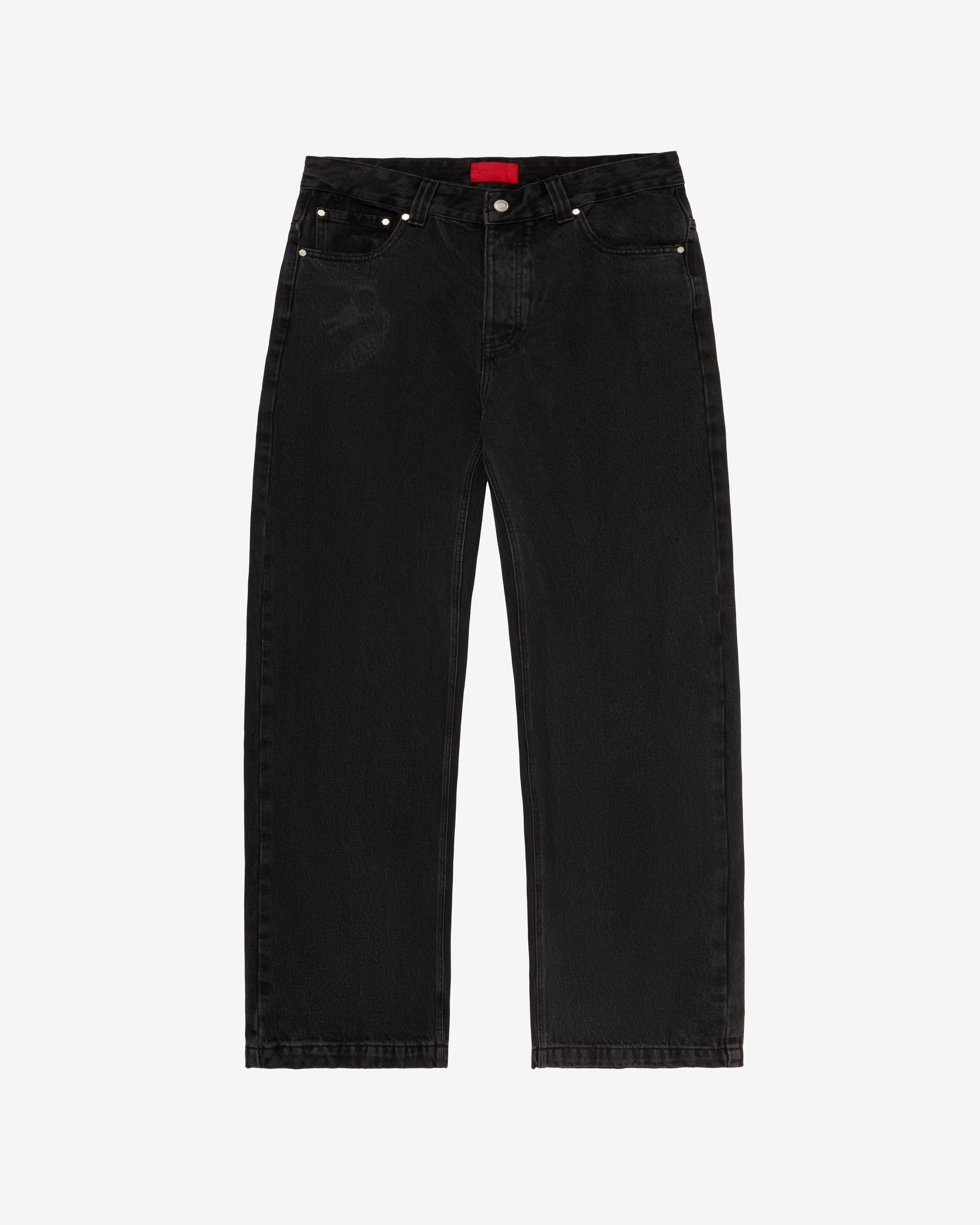 Fugazi - Men's Novelty Jeans - (Washed Black) by FUGAZI