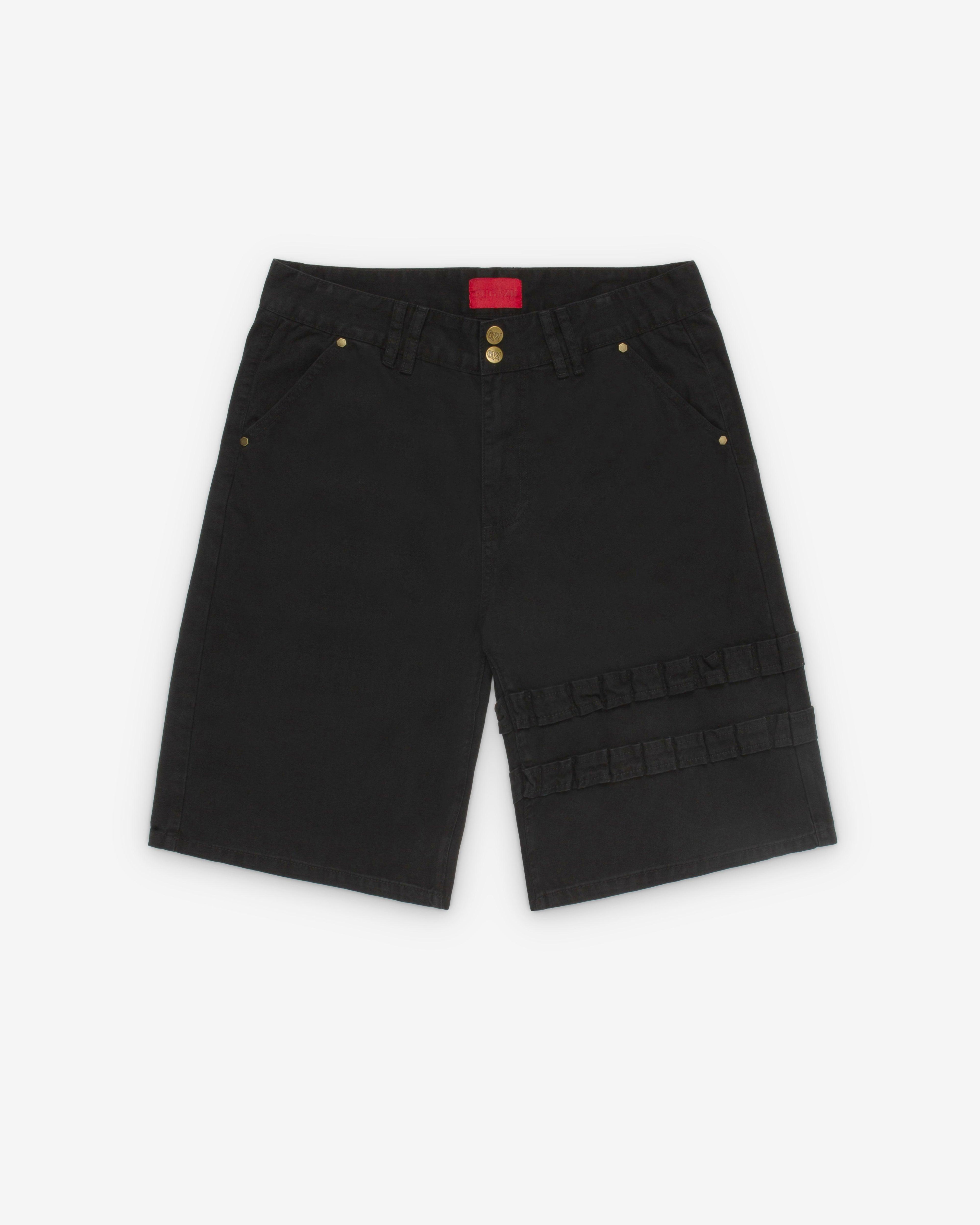 Fugazi - Men's Shotgun Shorts - (Black) by FUGAZI