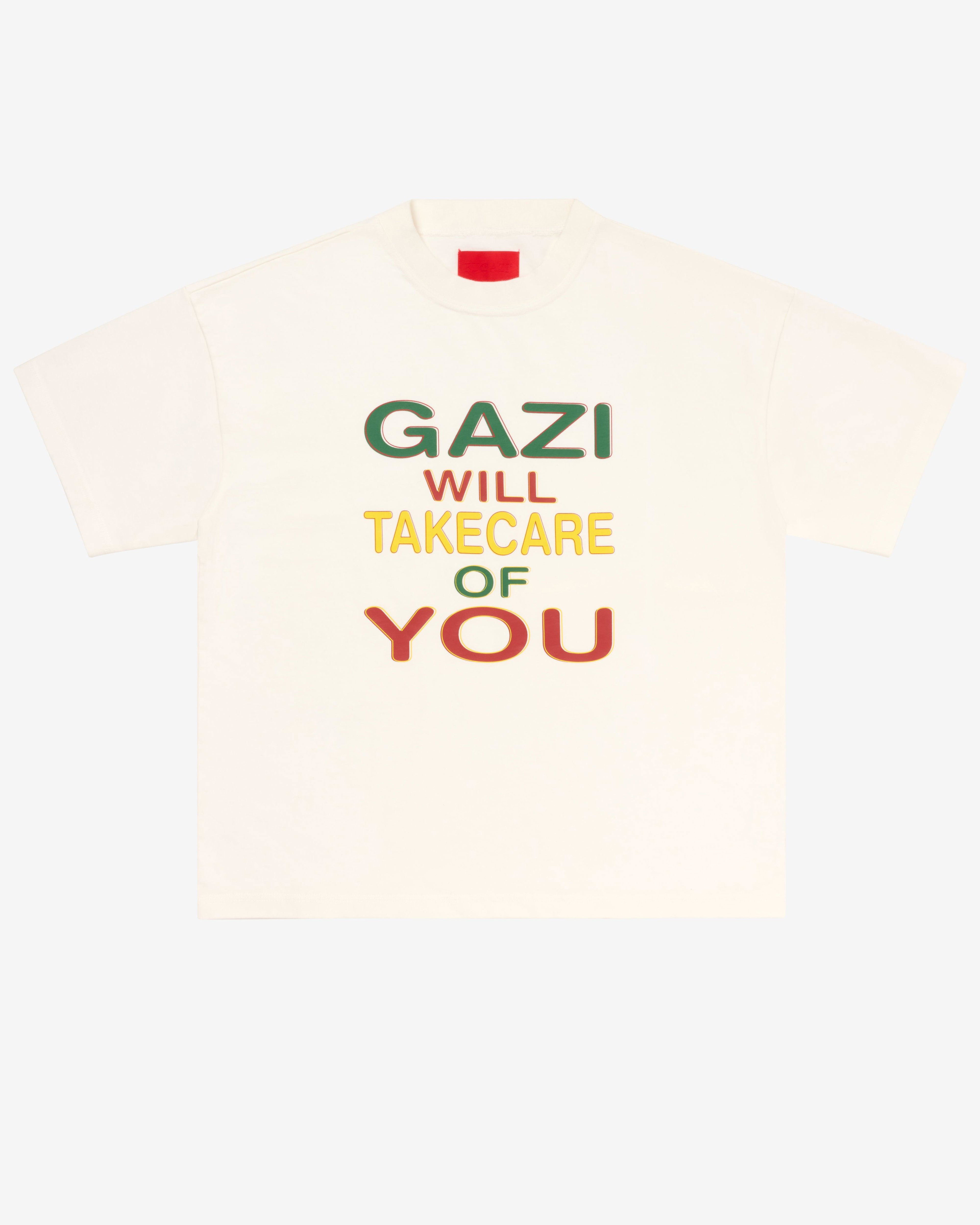 Fugazi - Men's Take Care Tee - (White) by FUGAZI