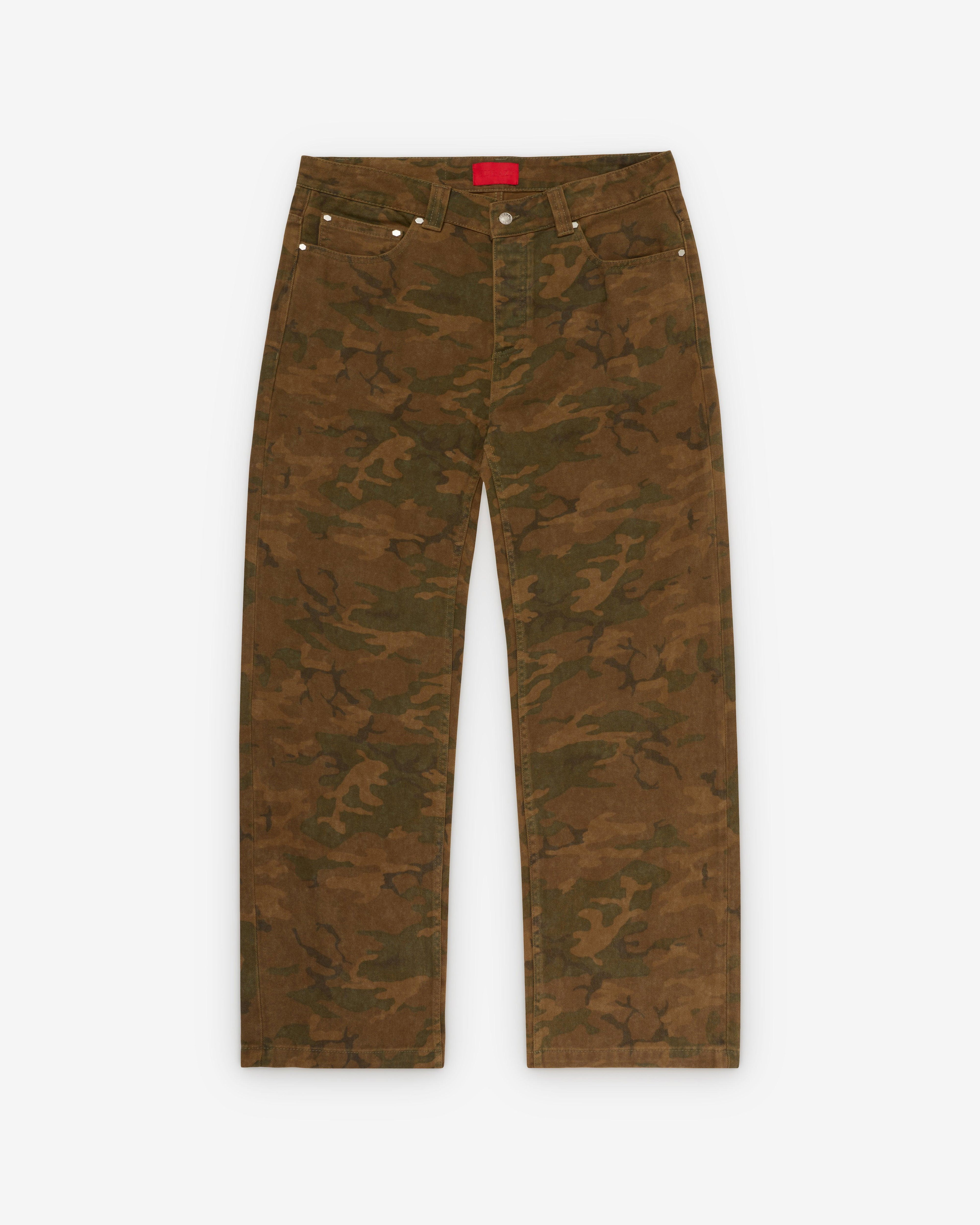 Fugazi - Men's Test Camo Pants - (Woodland) by FUGAZI
