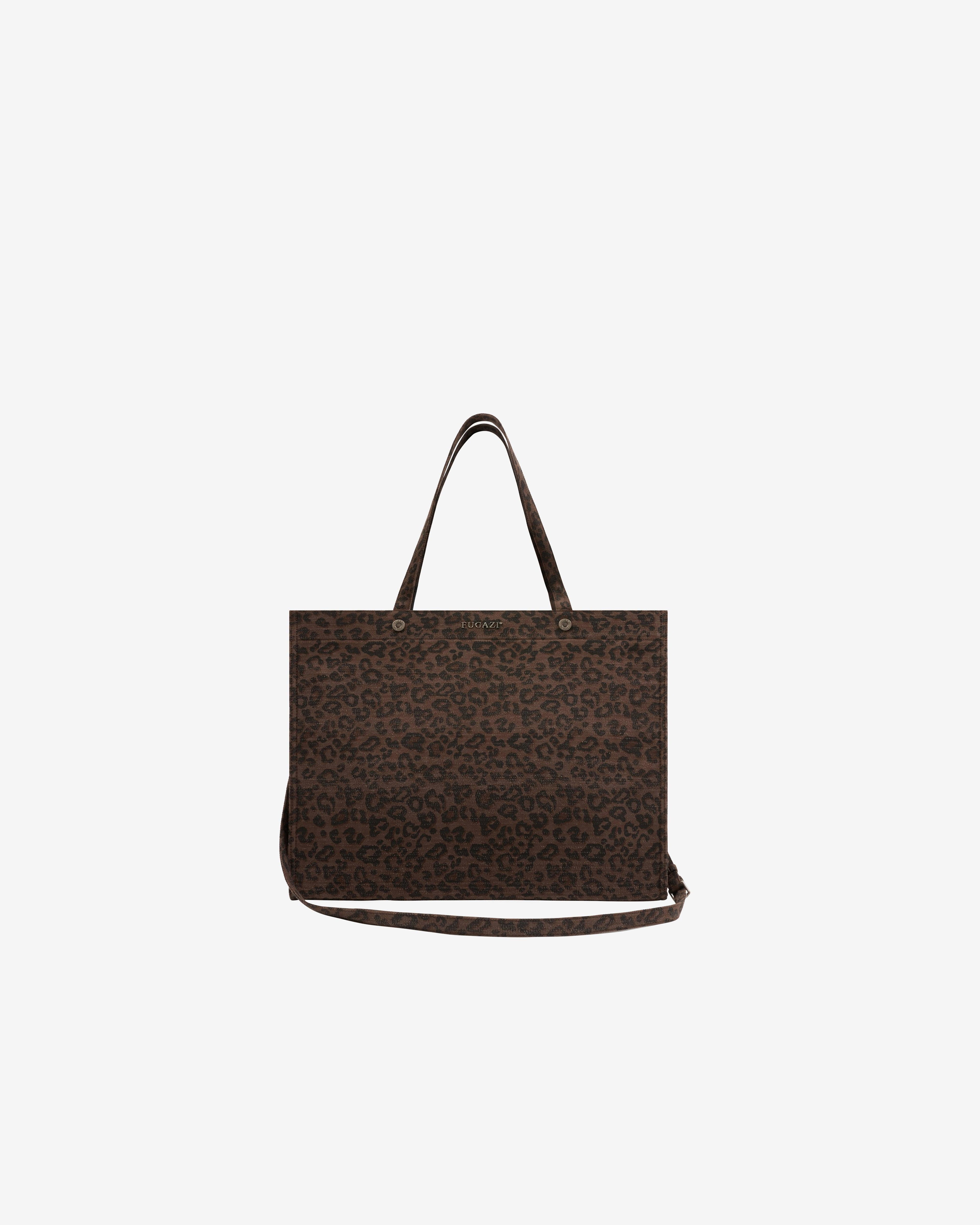 Fugazi - Men’s Textured Weekender Bag - (Leopard) by FUGAZI