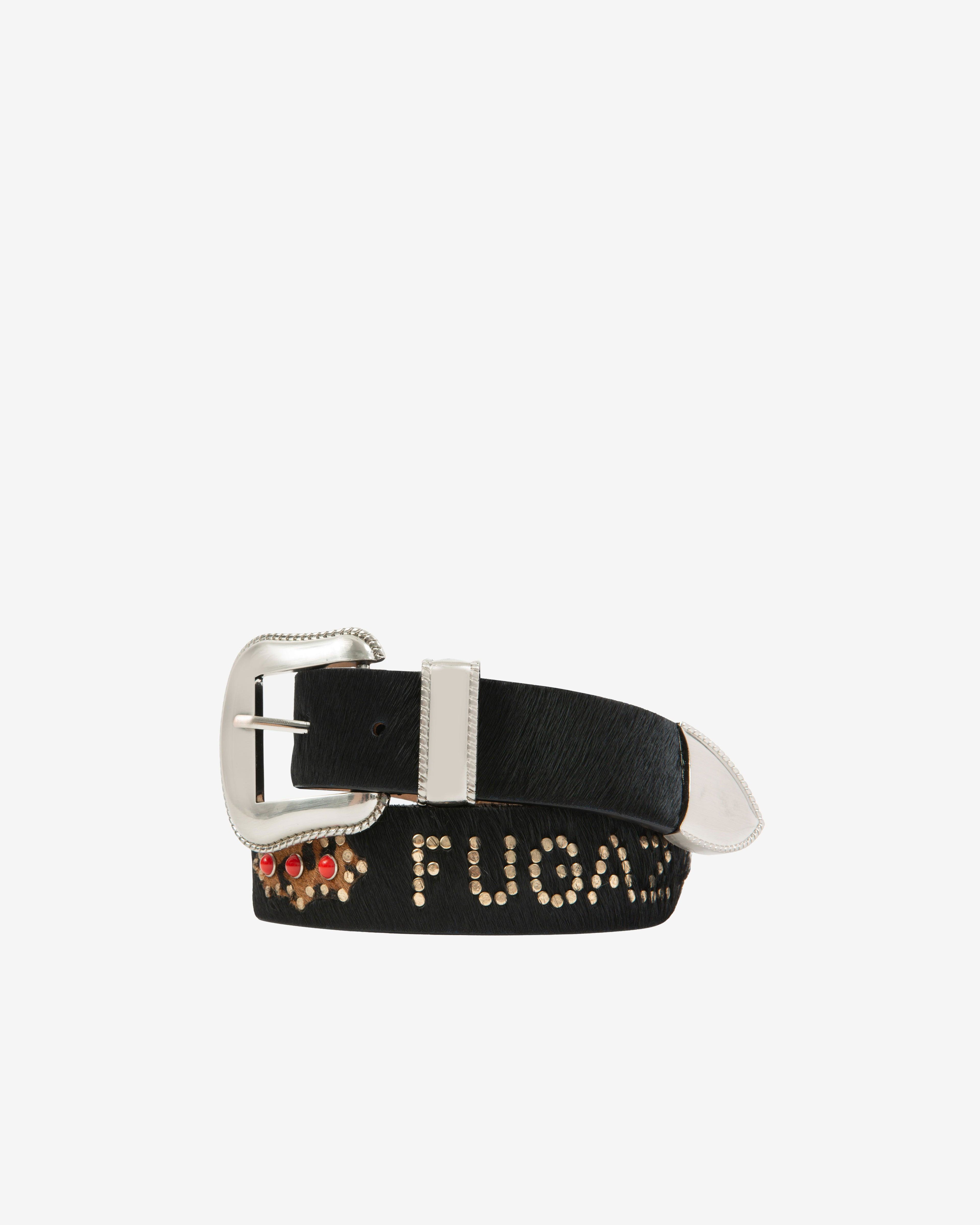 Fugazi - Men’s Western Belt - (Black) by FUGAZI