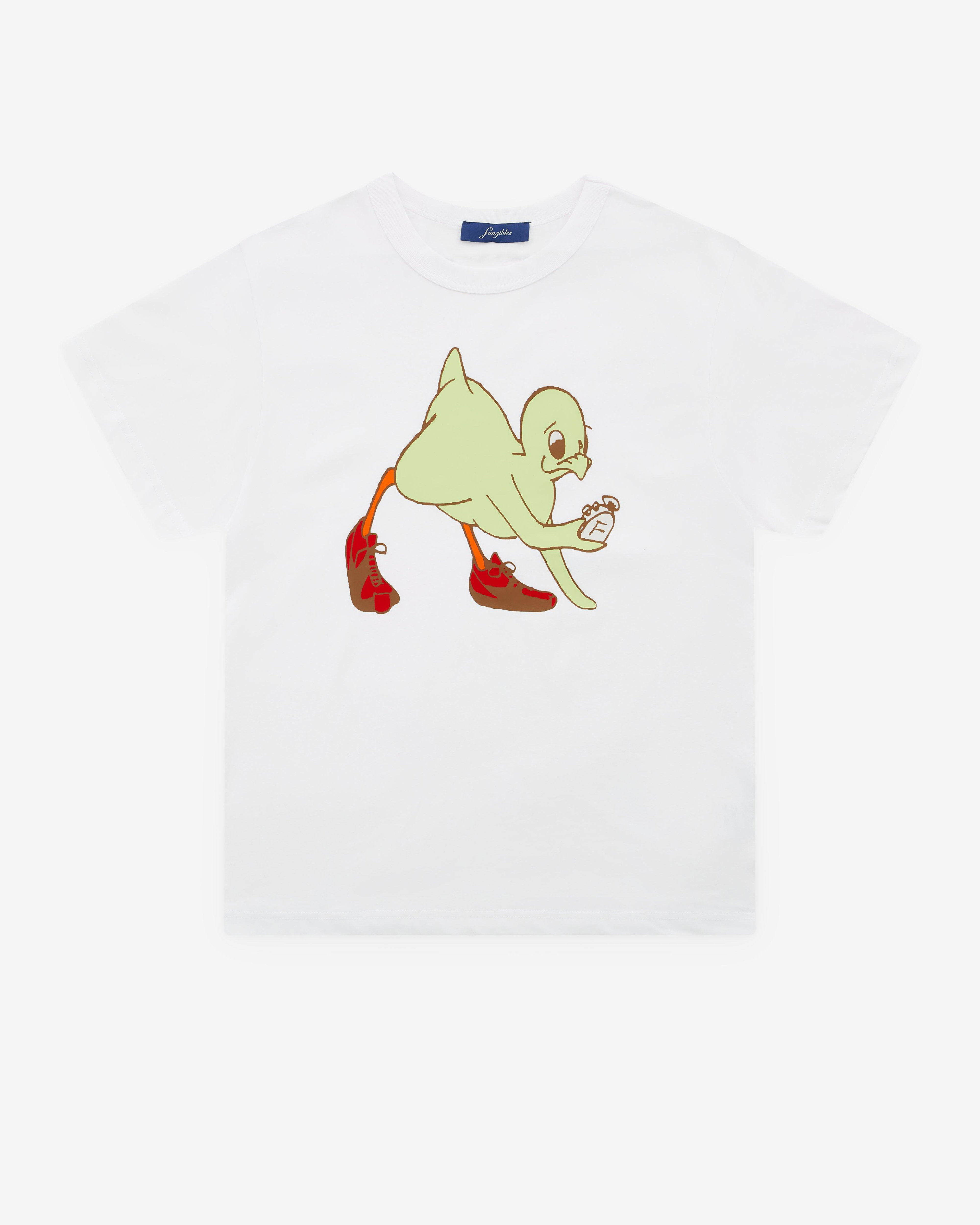 Fungibles - Men's Bird T-Shirt - (White) by FUNGIBLES