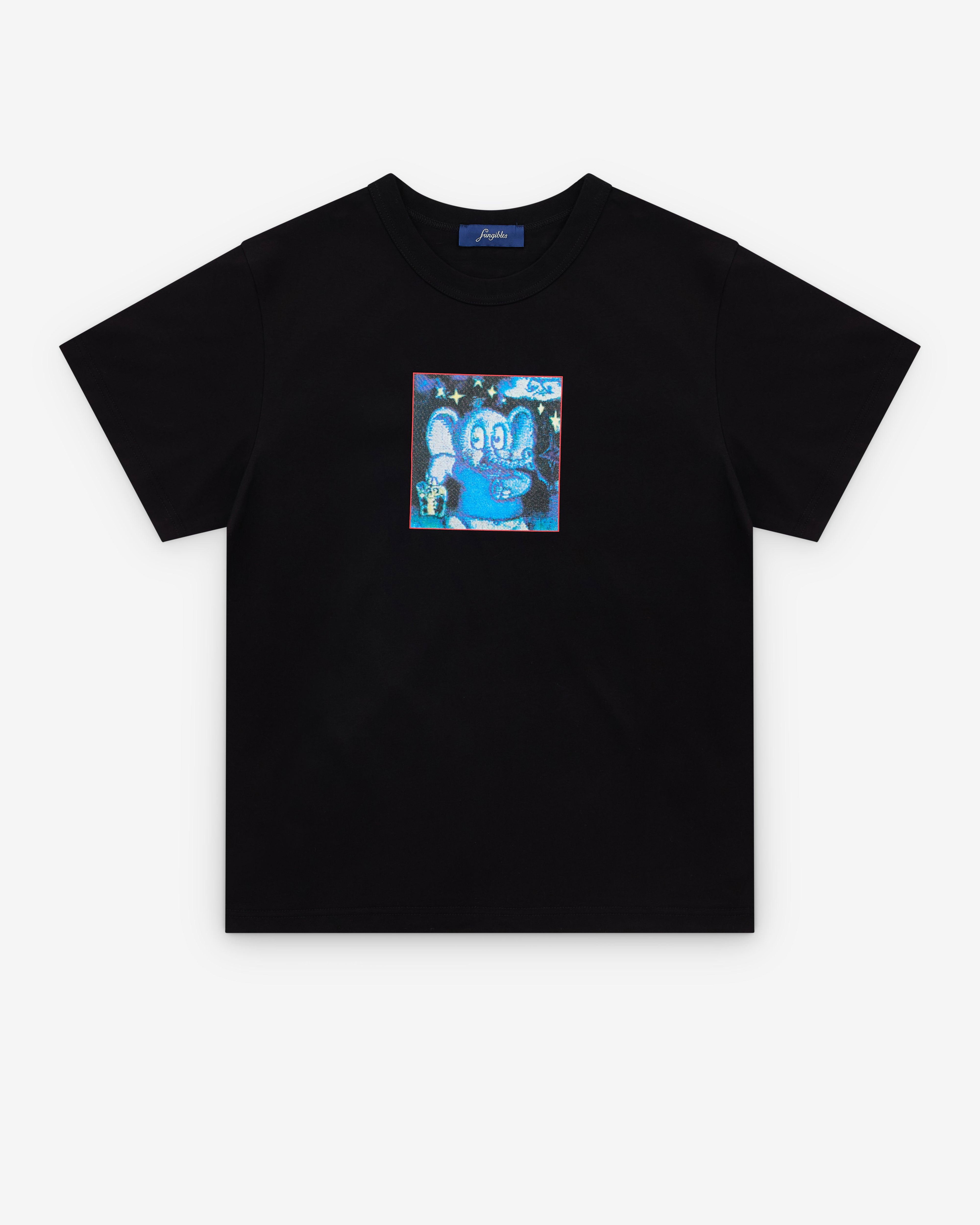 Fungibles - Men's Elephant T-Shirt - (Black) by FUNGIBLES