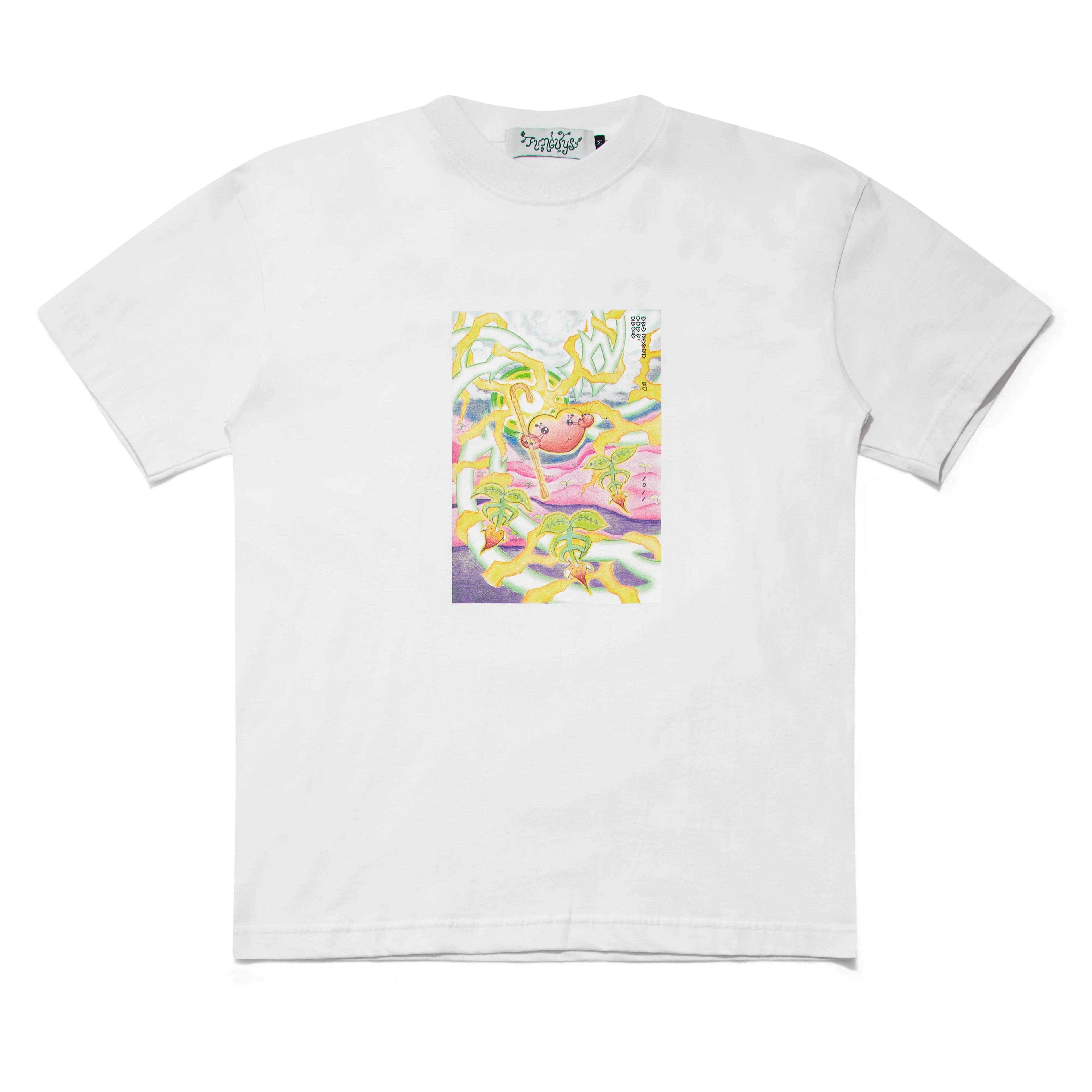 FUNGUYS - Kyla Callista Tee - (White) by FUNGUYS