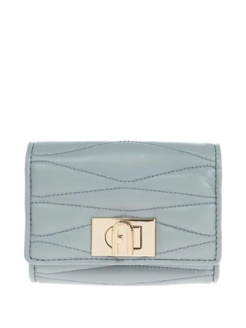 1927 quilted clasp wallet by FURLA