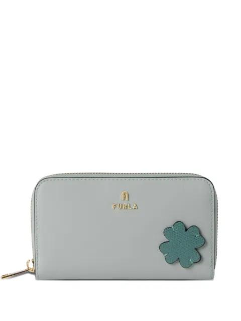 Camelia large flower-patch wallet by FURLA
