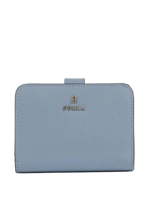 Camellia grained leather wallet by FURLA