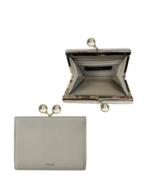Dots kiss-lock coin case by FURLA