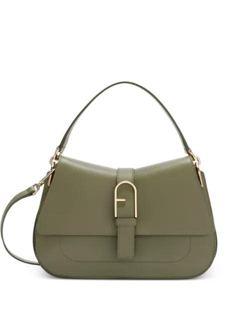 Flow medium leather tote bag by FURLA