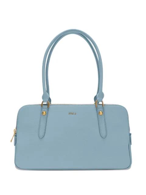 Giulia Boston medium leather tote bag by FURLA