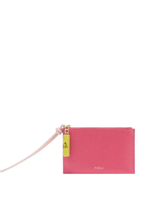 Iride envelope leather clutch bag by FURLA
