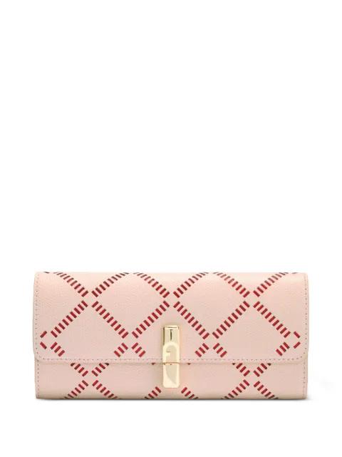 Iride perforated wallet by FURLA
