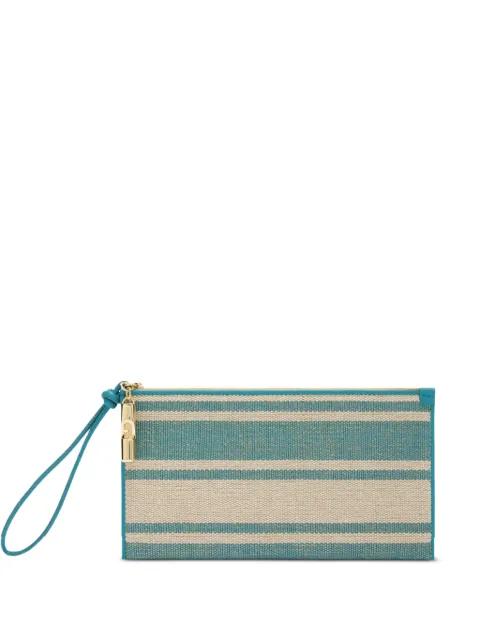 Iride striped clutch bag by FURLA