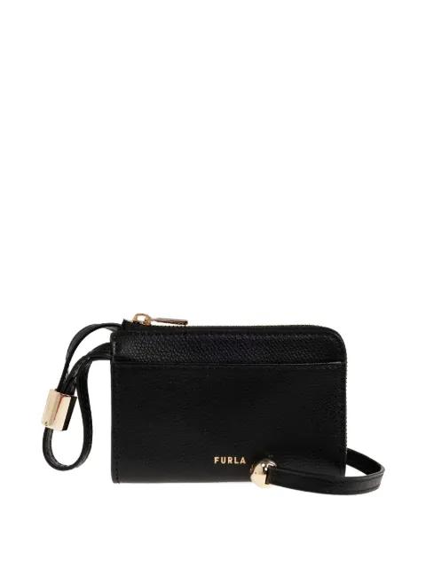 Laura Medium logo-plaque wallet by FURLA