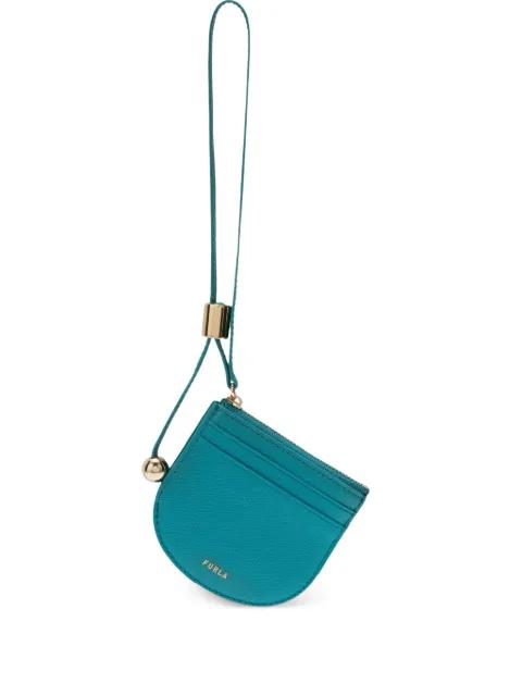 Laura zip leather card case by FURLA