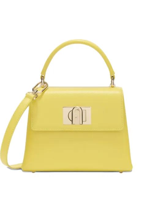 Mini 1927 arch closure leather tote bag by FURLA