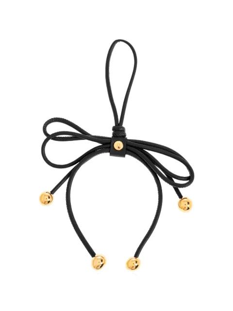 Poppy bow-detail leather bag accessory by FURLA