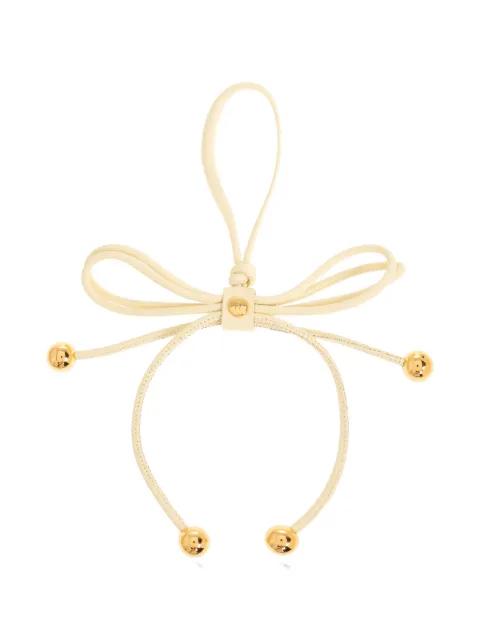 Poppy bow-detail leather bag accessory by FURLA