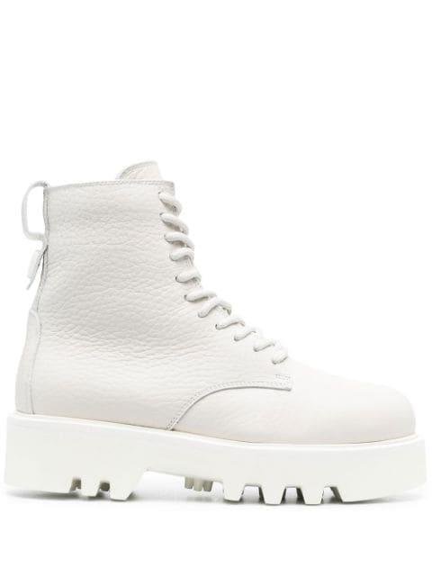 Rita lace-up combat boots by FURLA