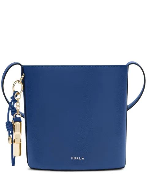 Roxie charm-detail leather bucket bag by FURLA