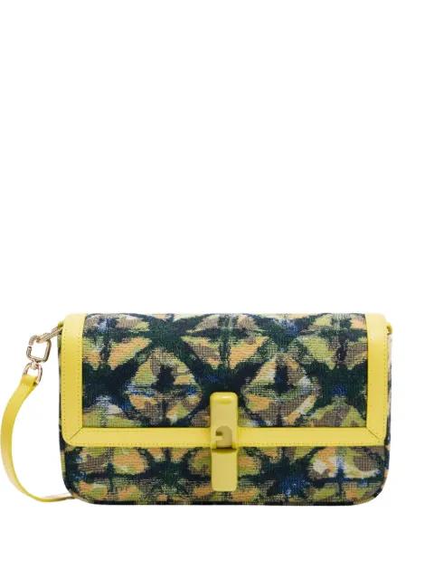 S Iride floral-jacquard crossbody bag by FURLA