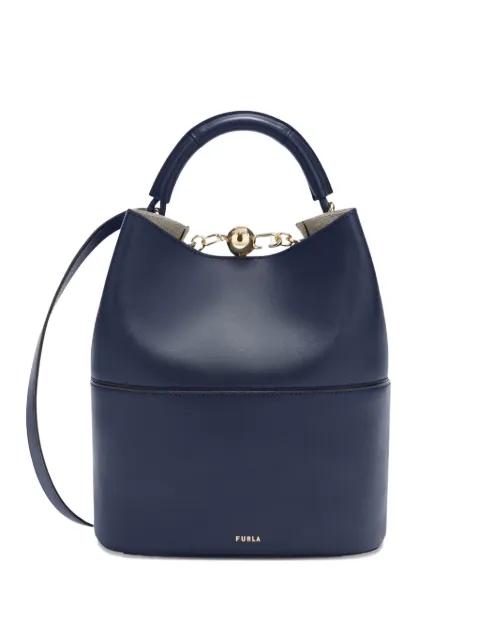 Sfera chain-detail bucket bag by FURLA