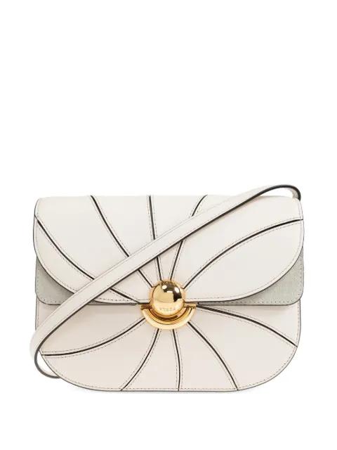 Sfera panel design turn lock small tote bag by FURLA