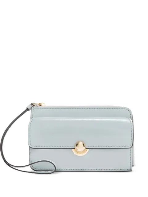 Sfera zip leather card case by FURLA