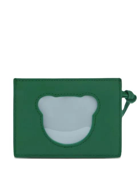 bear-cutout card holder by FURLA