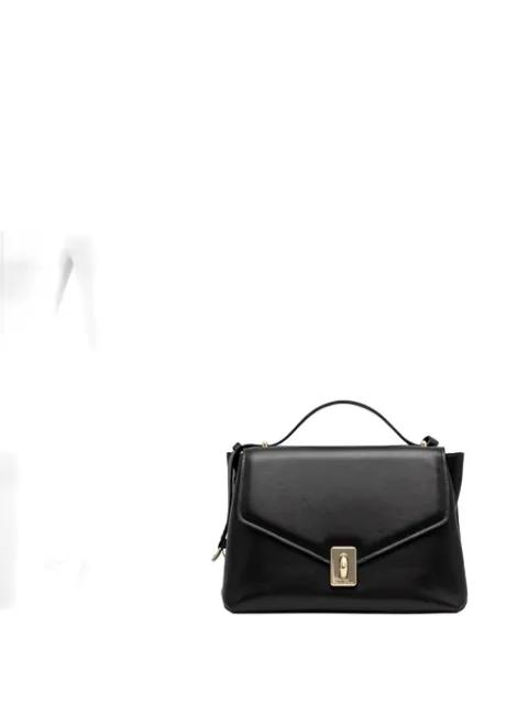 flap-front ring-detail tote bag by FURLA