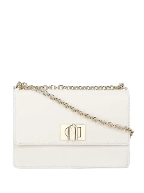 flap metal-chain shoulder bag by FURLA