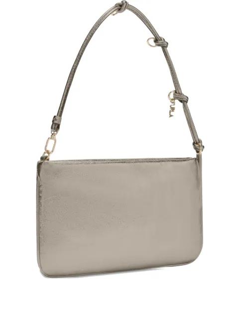 knotted-strap clutch bag by FURLA