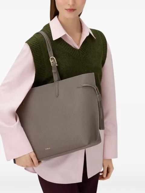 large Ava leather tote bag by FURLA