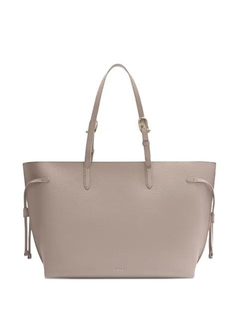 large Ava leather tote bag by FURLA