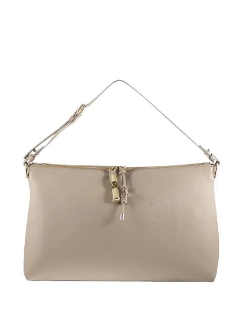large Debby zip leather shoulder bag by FURLA