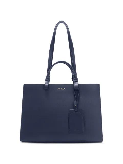 large Deva leather tote bag by FURLA