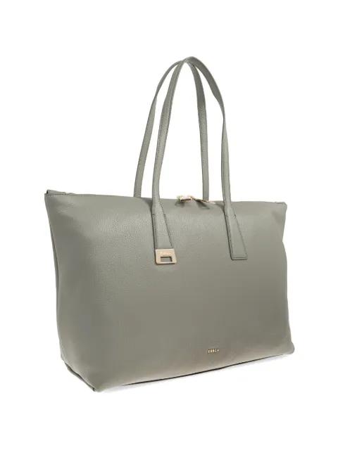 large Olivia pebbled tote bag by FURLA