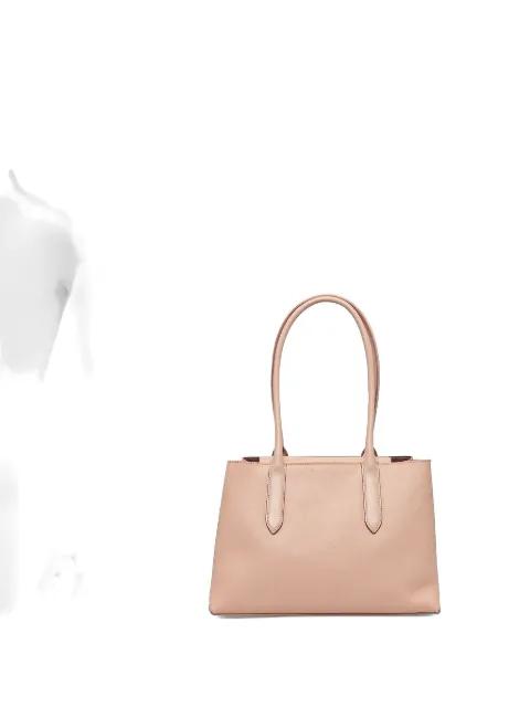 leather top-handle tote bag by FURLA