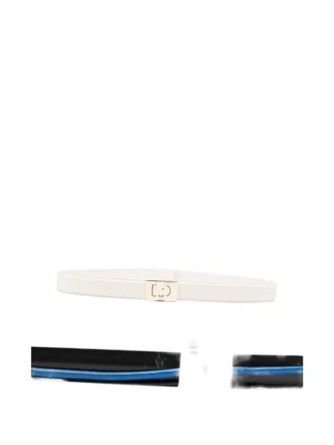 logo-buckle belt by FURLA