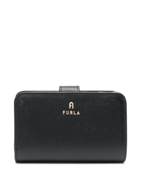 logo-plaque detail wallet by FURLA