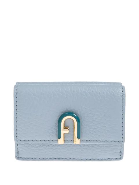logo-plaque leather wallet by FURLA