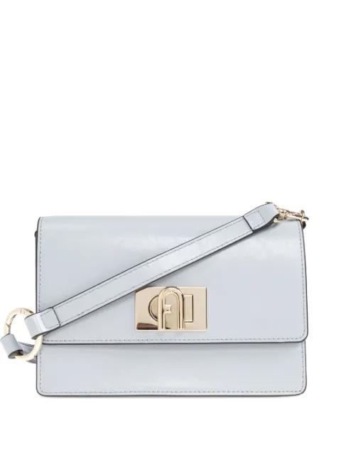 logo plaque top handle bag by FURLA