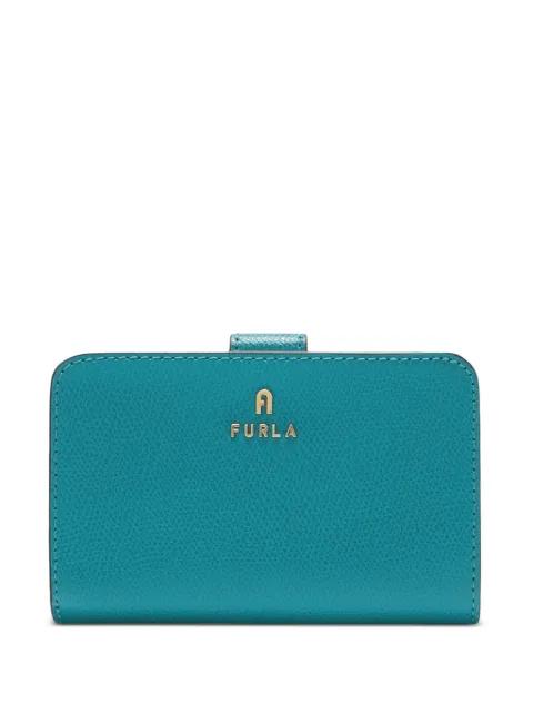 medium Camelia logo-detail compact wallet by FURLA